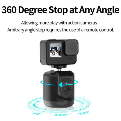 Gimbal intelligent Rotation à 360 ° Selfie Suivi automatique du visage pour GoPro Osmo Action Smartphone...