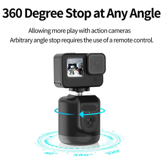 Gimbal intelligent Rotation à 360 ° Selfie Suivi automatique du visage pour GoPro Osmo Action Smartphone...