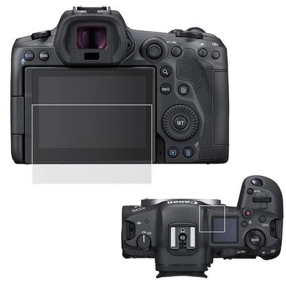 Verre de protection en verre du Guatemala écran LCD + écran du haut pour appareil photo canon EOS R1 R3 R5 Mark II R5s R5C