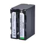 Batterie Batmax 7200mAh NP-F970 NP-F960 F960 F970 pour Sony NP-F550 NP-F750 PLM-100 CCD-TRV35 MVC-FD91 MC1500C pour lumière vidéo LED