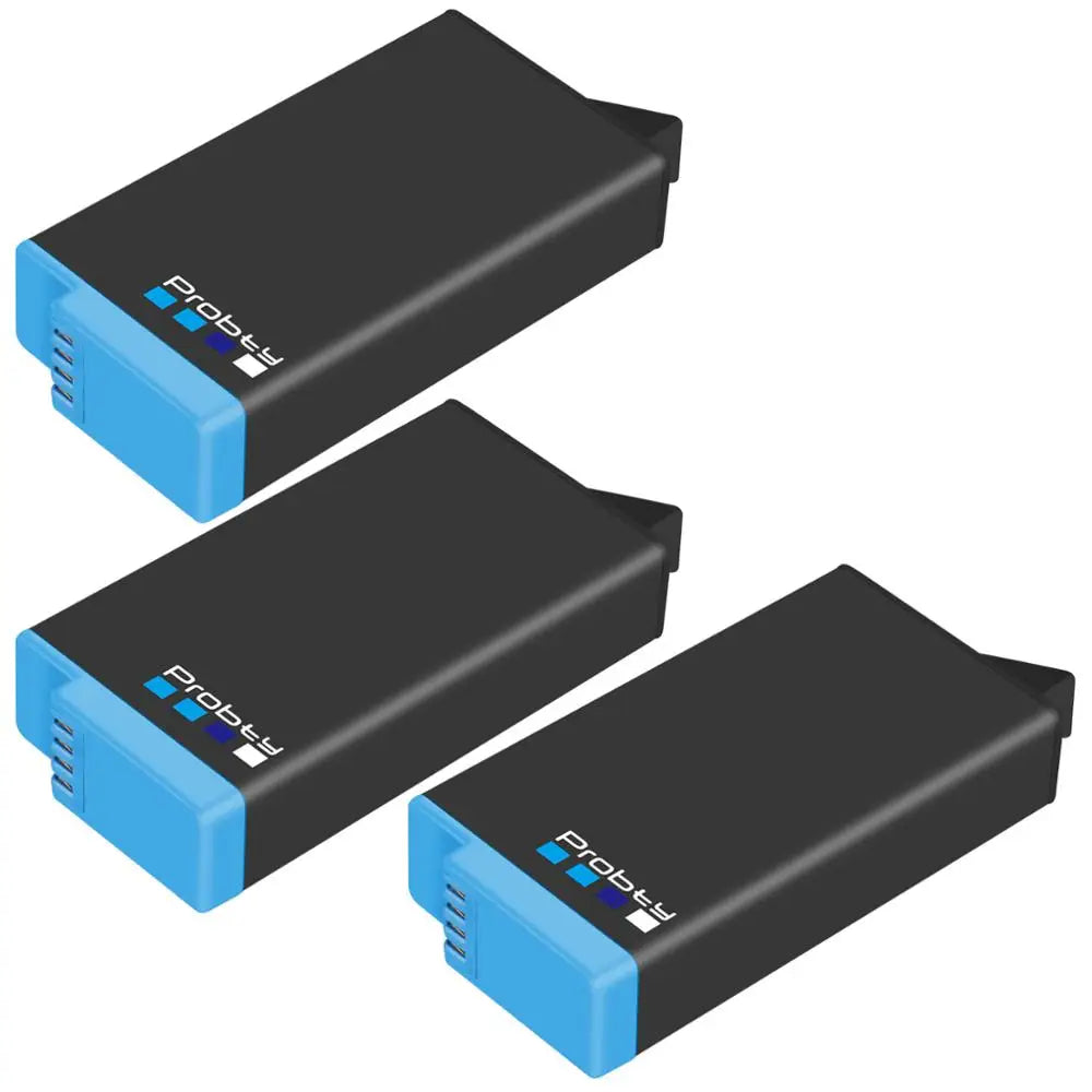 Batterie Probty pour Gopro max Gopro max 360 + chargeur double