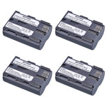 Batterie Batmax BP-511A BP-511 BP 511 511A BP511 BP511A avec double chargeur USB LED pour Canon EOS 40D 300D 5D 20D 30D 50D 10D D60 G6