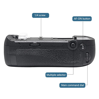 Grip Mcoplus MB-D18 pour Nikon D850 avec batteries EN-EL15 haute qualité