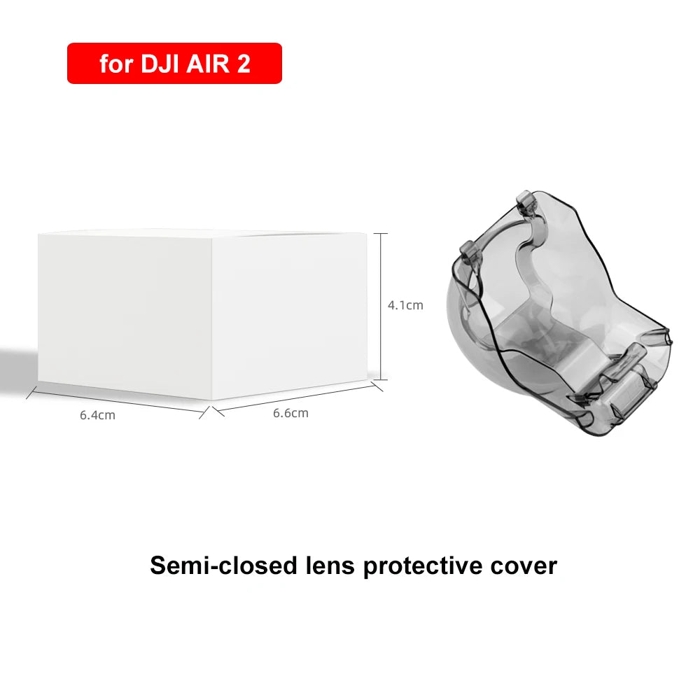 Capuchon de protection d'objectif de caméra Gimbal Lock pour drone DJI Mavic Air 2/AIR 2S