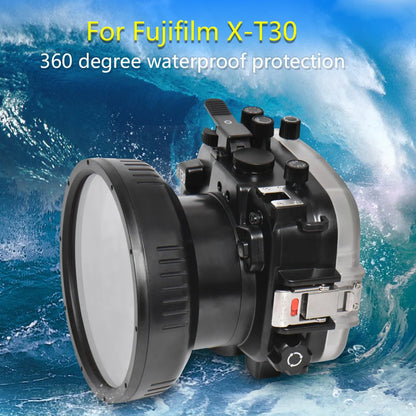 SeaFrogs Waterproof Housing with Dome Port for Fujifilm X-T30 40m 