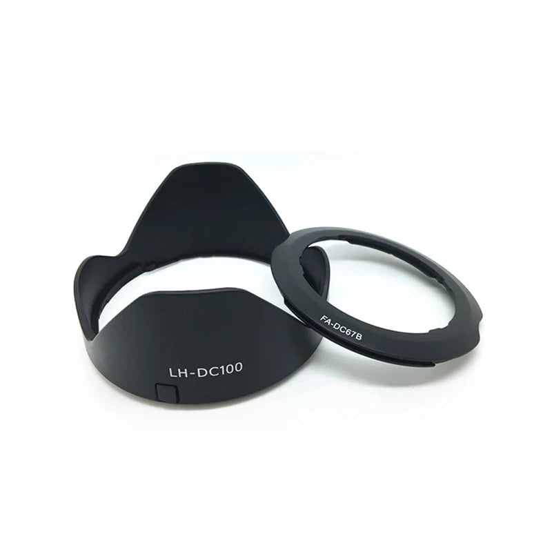 Pare-soleil LH-DC100 dc100 FA-DC67B Adapteur pour Canon PowerShot G3X SX60HS SX50HS SX40HS SX30IS SX20IS SX530HS SX520HS