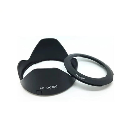 Pare-soleil LH-DC100 dc100 FA-DC67B Adapteur pour Canon PowerShot G3X SX60HS SX50HS SX40HS SX30IS SX20IS SX530HS SX520HS