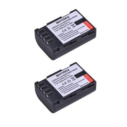 Batterie Batmax DMW-BLF19 DMW BLF19 DMW-BLF19e + chargeur LED USB pour Panasonic Lumix GH3 GH4 GH5 DMW-BLF19PP
