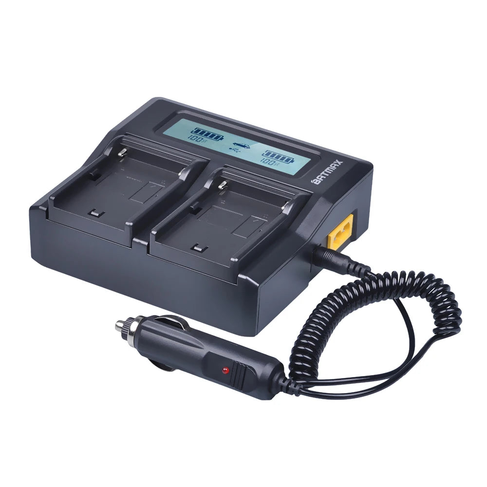 BATTERIE Batmax Li-ion BDC70 + chargeur rapide lcd en option pour chargeur Topcon pour GTS 900 et GPT 9000...