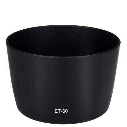 Pare-soleil ET-60 58mm et60 réversibles pour Canon EF-S 55-250mm f/4-5.6 IS II et EF 75-300mm f/4-5.6 III objectif USM