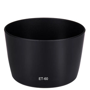 Pare-soleil ET-60 58mm et60 réversibles pour Canon EF-S 55-250mm f/4-5.6 IS II et EF 75-300mm f/4-5.6 III objectif USM