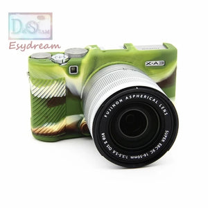 Housse silicone de protection anti-choc pour Fuji Fujifilm XA3 X-A3 XA10 X-A10