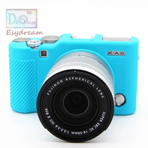 Housse silicone de protection anti-choc pour Fuji Fujifilm XA3 X-A3 XA10 X-A10