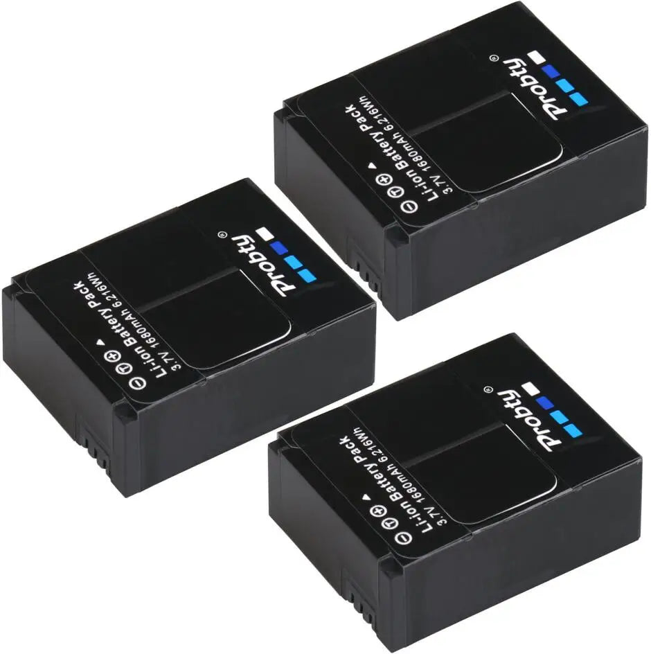 Batterie probty pour GoPro Hero3 Hero 3 + chargeur double