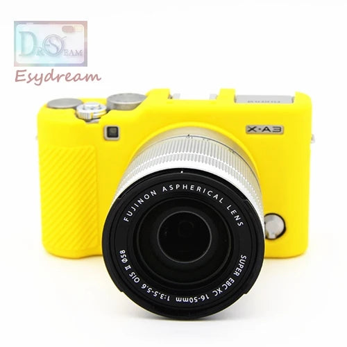 Housse silicone de protection anti-choc pour Fuji Fujifilm XA3 X-A3 XA10 X-A10