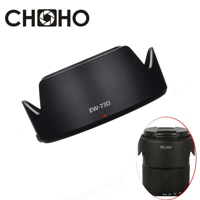 Pare-soleil EW-73D 67mm ew 73D EW73D réversible pour Canon EF-S 18-135mm USM