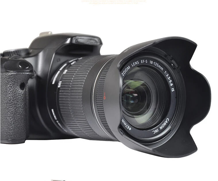 EW-73B 67mm ew 73b EW73B Reversible Lens Hood for Canon 18-135 17-85mm