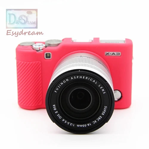 Housse silicone de protection anti-choc pour Fuji Fujifilm XA3 X-A3 XA10 X-A10