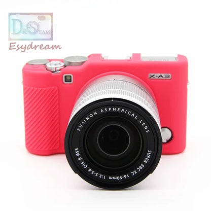 Housse silicone de protection anti-choc pour Fuji Fujifilm XA3 X-A3 XA10 X-A10