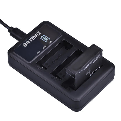 Batterie Batmax 1680mAh pour Gopro Hero 4 + chargeur 3-Slots