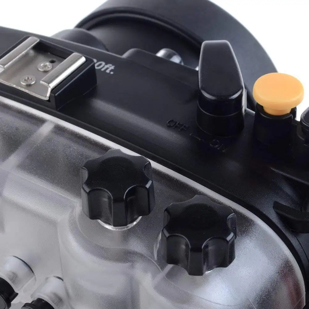 Caisson étanche Meikon 40m pour Sony A5000 A5100 A6000 A6300 A6400 A6500