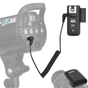 Déclencheur émetteur + récepteur Godox CT-16 16 canaux sans fil Radio Flash pour Canon Nikon Pentax Studio Speedlite Flash