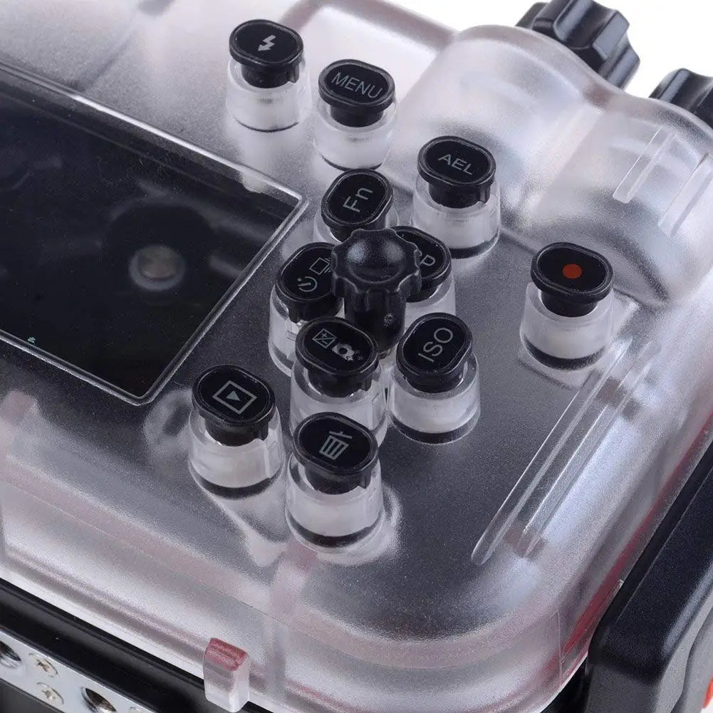 Caisson étanche Meikon 40m pour Sony A5000 A5100 A6000 A6300 A6400 A6500