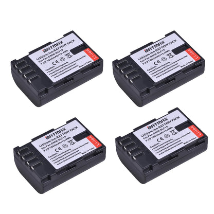 Batterie Batmax DMW-BLF19 DMW BLF19 DMW-BLF19e + chargeur LED USB pour Panasonic Lumix GH3 GH4 GH5 DMW-BLF19PP