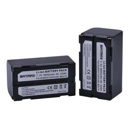 BATTERIE Batmax Li-ion BDC70 + chargeur rapide lcd en option pour chargeur Topcon pour GTS 900 et GPT 9000...