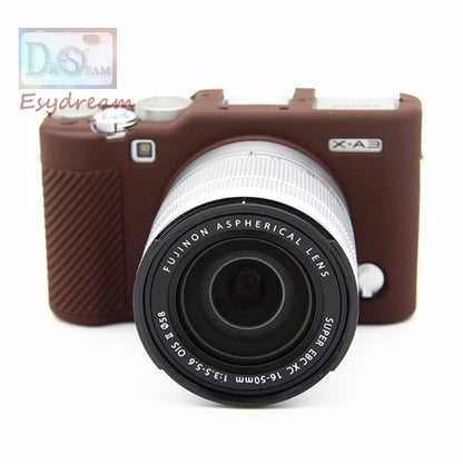 Housse silicone de protection anti-choc pour Fuji Fujifilm XA3 X-A3 XA10 X-A10