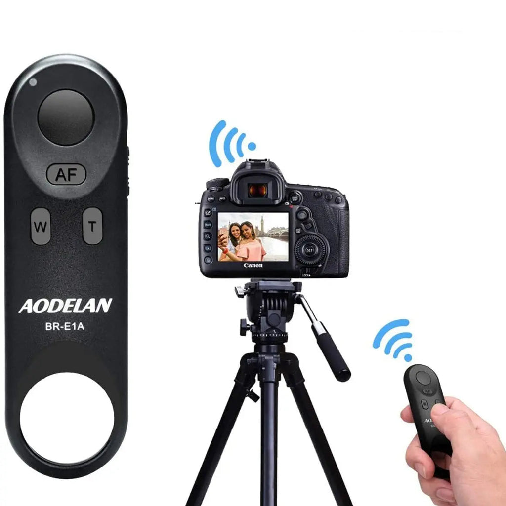 Disparador de control remot sense fil Aodelan BR-E1 per a Canon EOS R5II R50 R8 R6II RP 850D 6DII 90D 77D 800D 200DII M200 M50II G7XIII