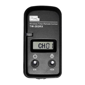 Cable de control remot sense fil Pixel TW-283 amb temporitzador i disparador (DC0 DC2 N3 E3 S1 S2) per a Canon Nikon Sony Panasonic