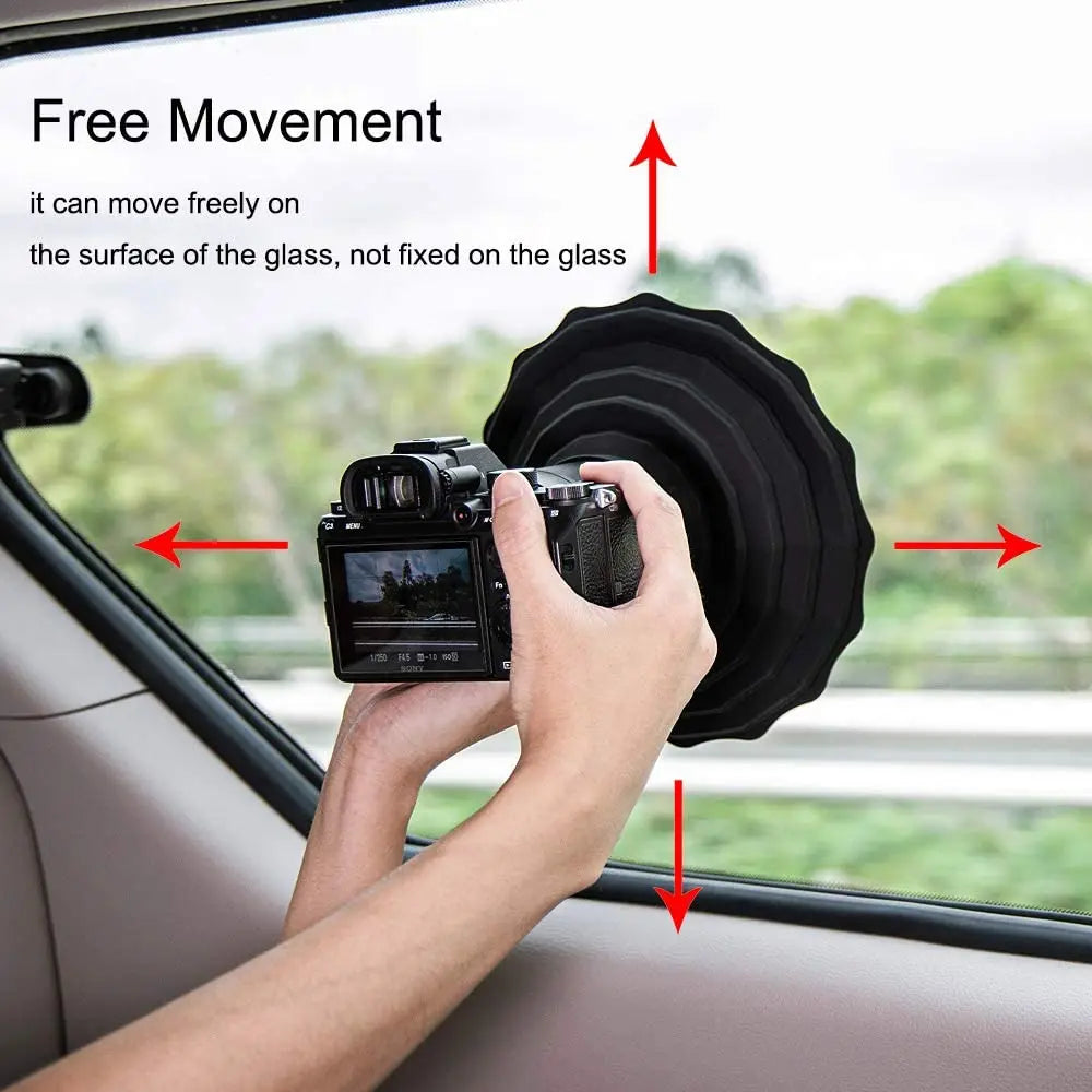 Pare soleil JJC en silicone pliable et réversible pour appareil photo, dimensions 53mm ~ 72mm,73mm ~ 88mm