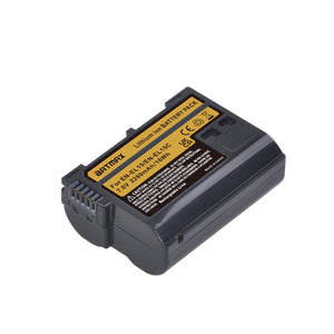 Batterie Batmax 2280mAh EN-EL15C+ chargeur double LED USB pour Nikon Z5,Z6,Z6 II,Z7,Z7II D600 D610 D600E D800 D810 D800E D850