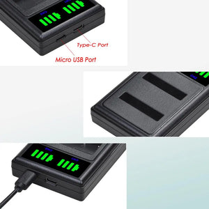 Batterie Batmax NP-50 NP50 + Chargeur Pour Nigit Vision Caméra pour FUJIFILM pour Pentax D-Li68 pour KODAK KLIC-7004