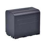 Batterie Batmax 7200mAh NP-F970 NP-F960 F960 F970 pour Sony NP-F550 NP-F750 PLM-100 CCD-TRV35 MVC-FD91 MC1500C pour lumière vidéo LED