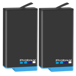 Batterie Probty pour Gopro max Gopro max 360 + chargeur double