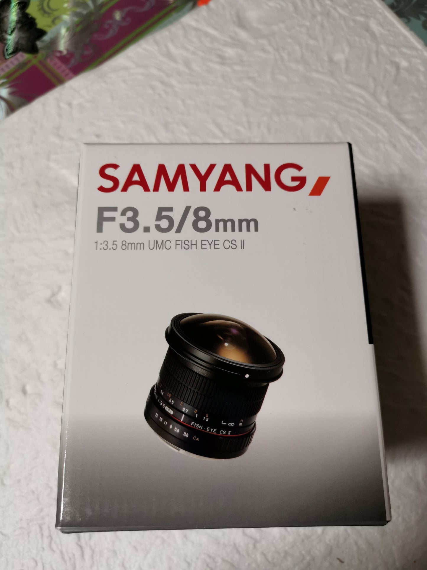 SAMYANG Fisheye 8mm f/3.5 UMC CSII pour Canon EF-S neuf + garantie