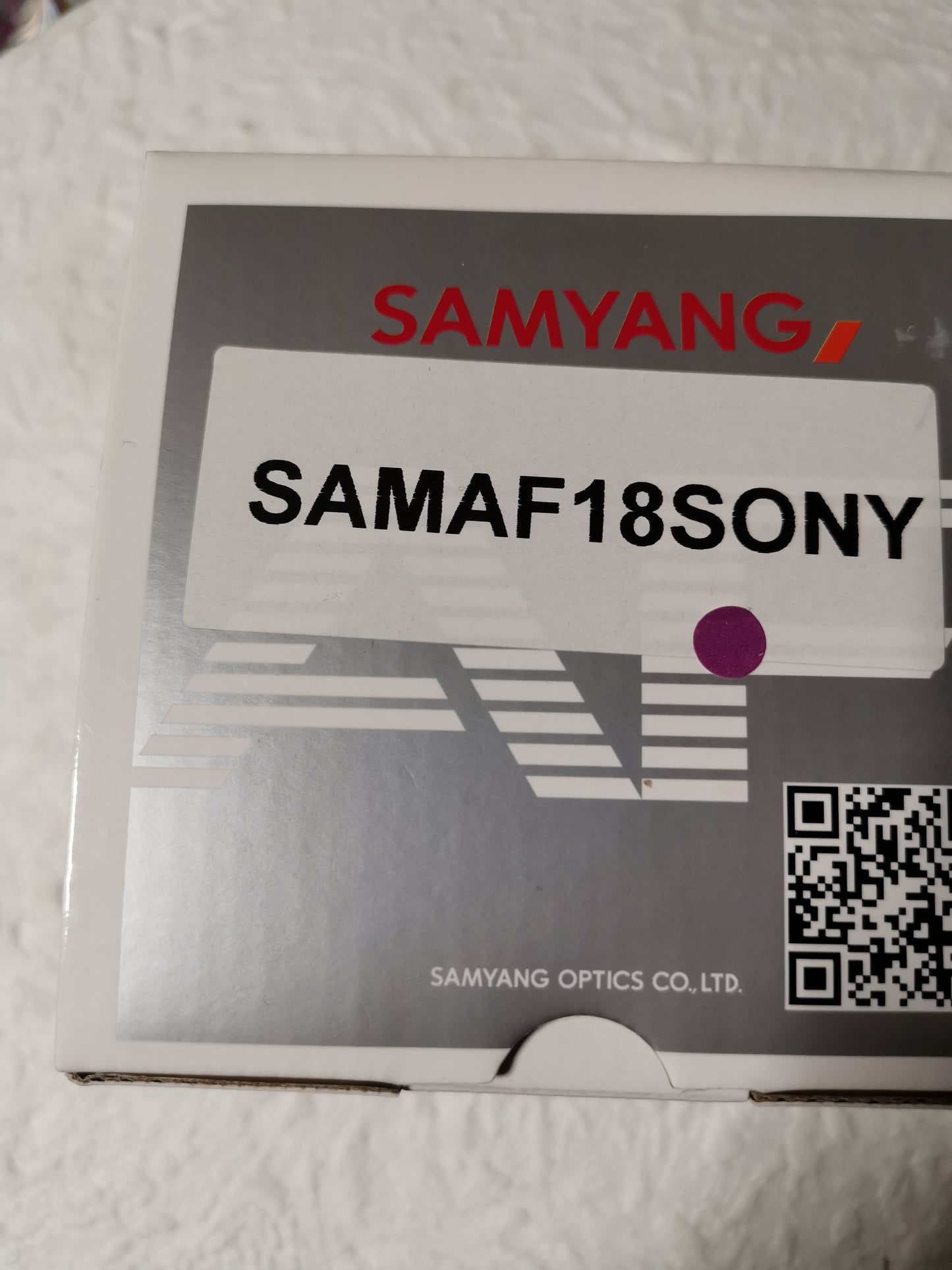 SAMYANG af 18mm f2.8 pour Sony E neuf + garantie
