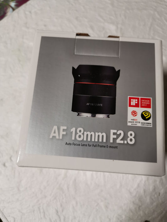 SAMYANG af 18mm f2.8 pour Sony E neuf + garantie