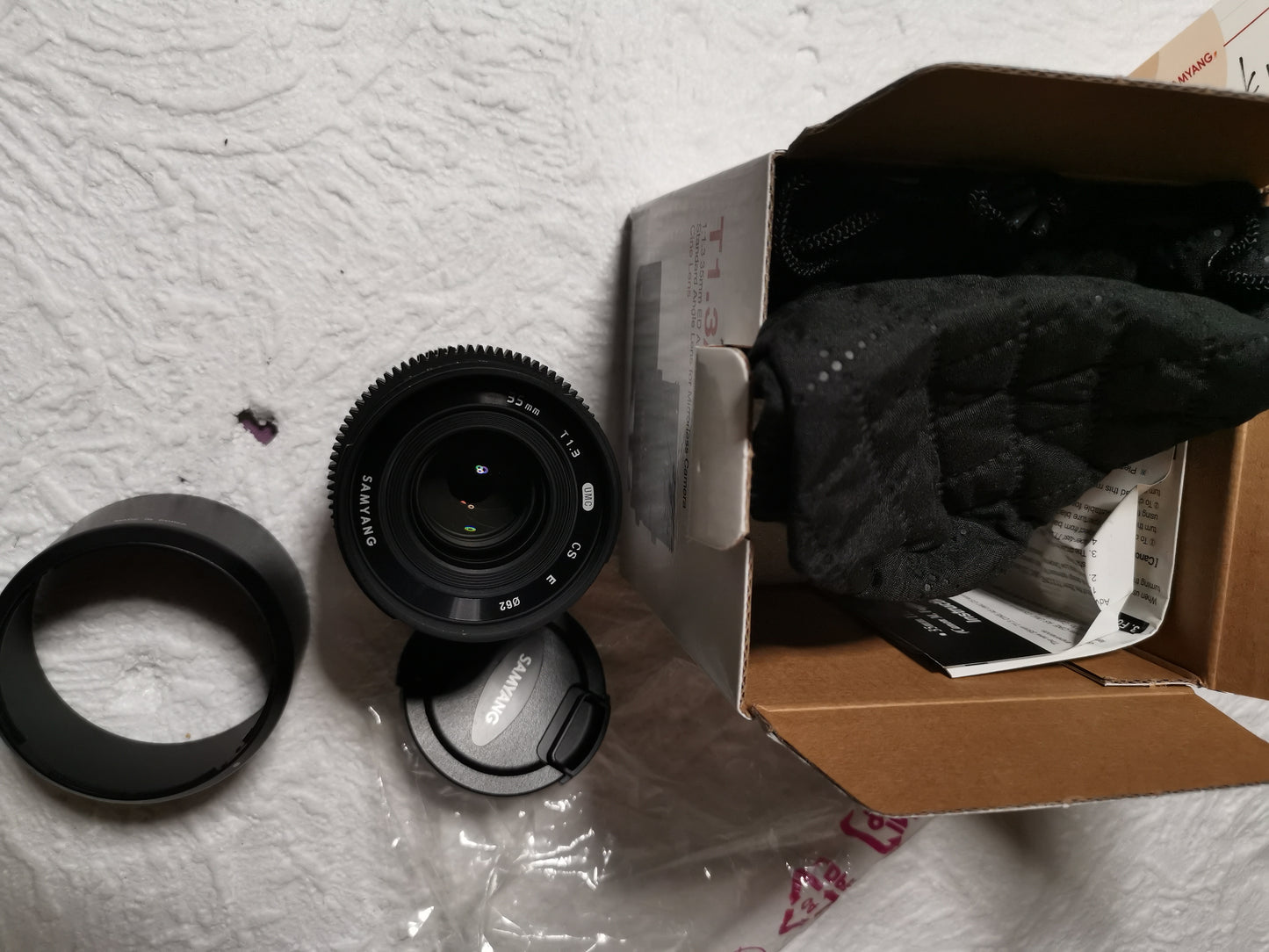 SAMYANG 35 mm T1.3 ED AS UMC CS CINEMA pour Sony E neuf + garantie