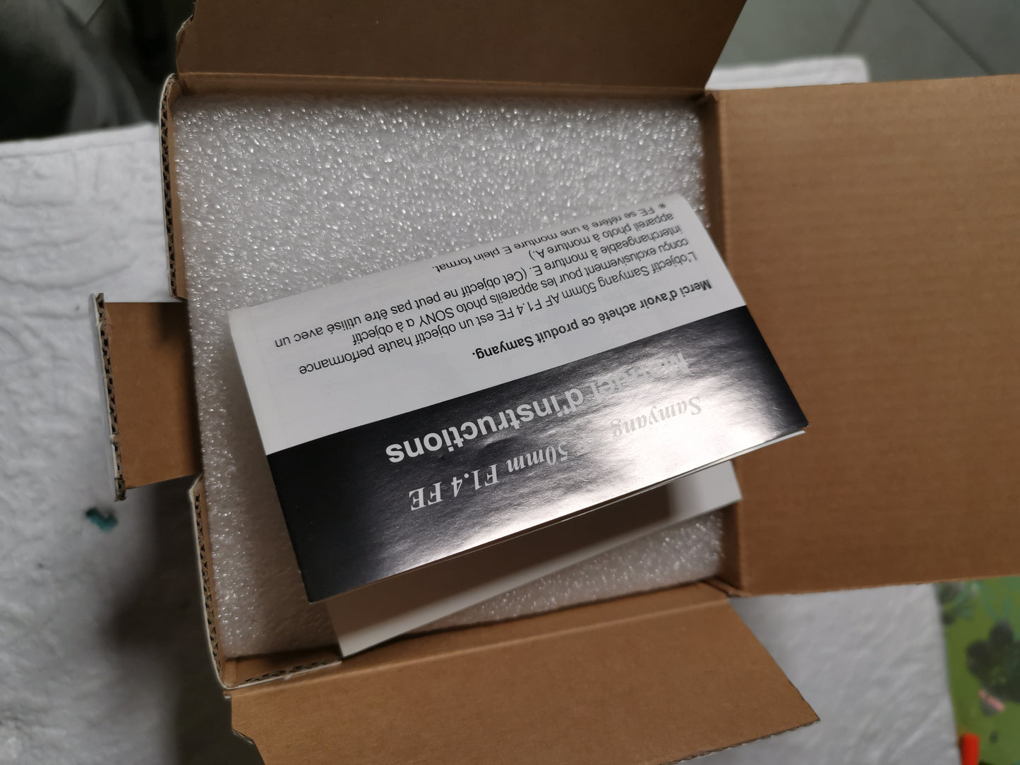 SAMYANG AF 50 mm F1.4 FE pour Sony E neuf + garantie