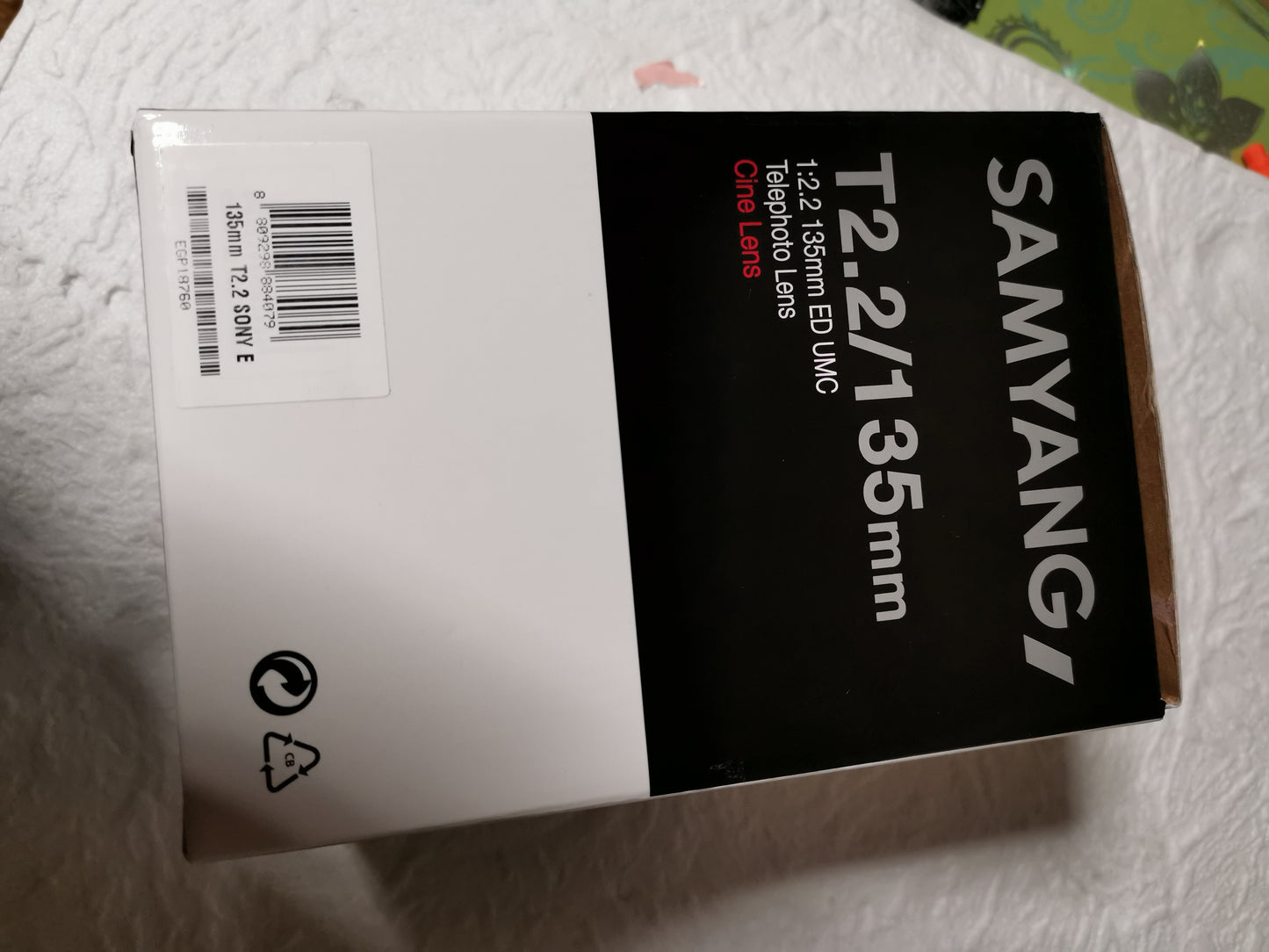 Samyang 135 mm T2.2 ED UMC cinéma neuf pour Sony E + garantie