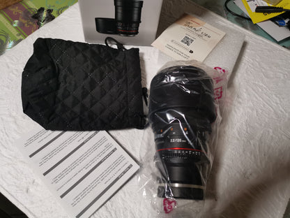 Samyang 135 mm T2.2 ED UMC cinéma neuf pour Sony E + garantie
