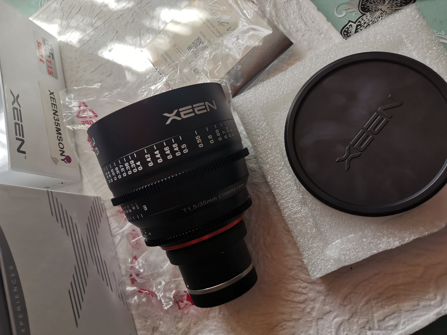 SAMYANG XEEN 35 mm T1.5 Cinéma pour Sony E neuf + garantie