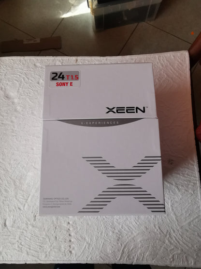 SAMYANG XEEN 24mm T1.5 Cinéma pour Sony E neuf + garantie