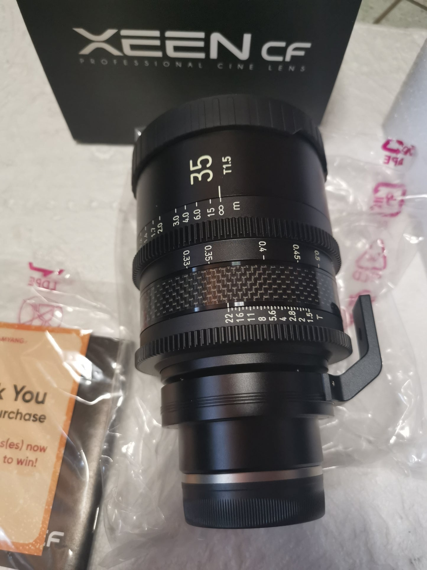 SAMYANG XEEN CF 35 mm T1.5 SO Cinéma pour Sony E neuf + garantie