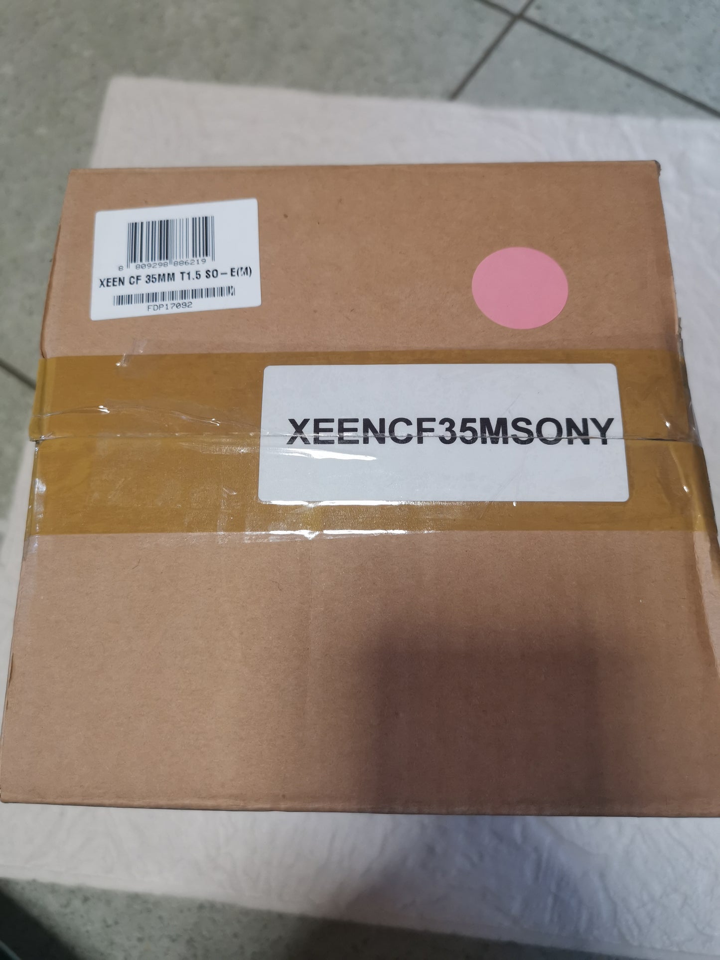 SAMYANG XEEN CF 35 mm T1.5 SO Cinéma pour Sony E neuf + garantie