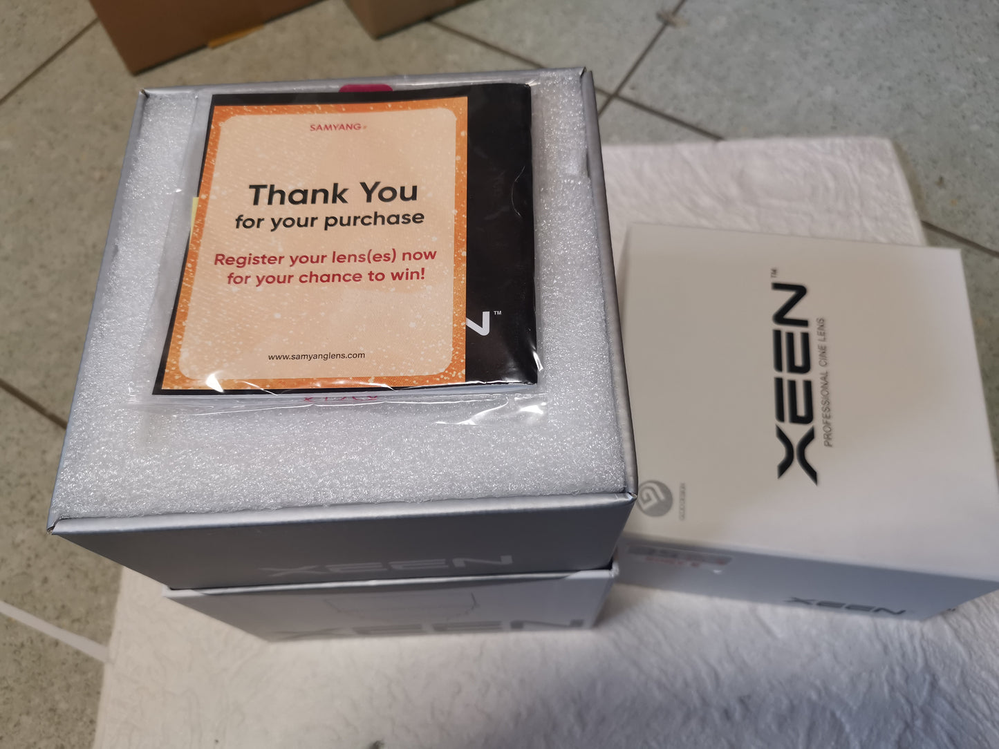 SAMYANG XEEN 35 mm T1.5 Cinéma pour Sony E neuf + garantie