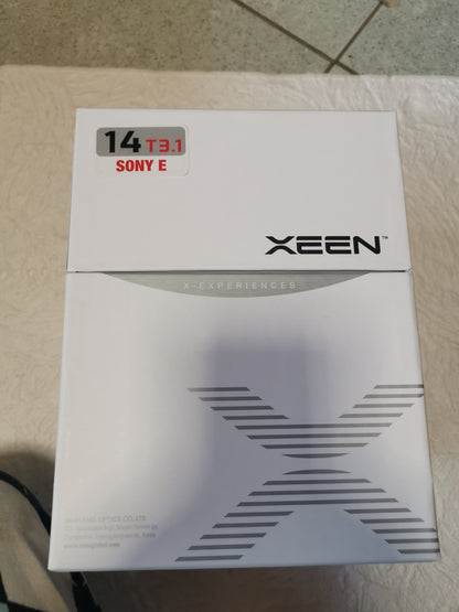 SAMYANG XEEN 14 mm T3.1 Cinéma pour Sony E neuf + garantie